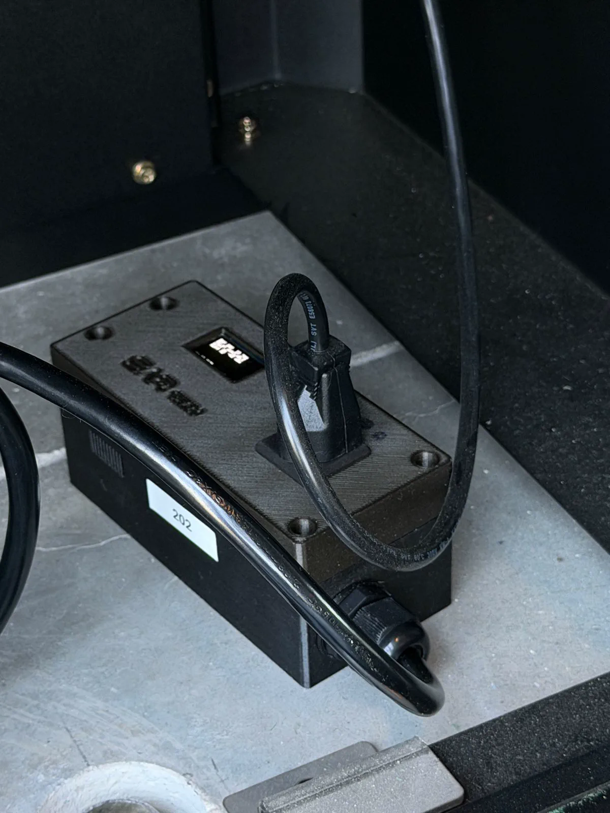 Installed ball dispenser controller module